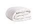 WhatsBedding Feather Comforter,Filled with Feather and Down Fiber, White King Size All Season Duvet Insert, Luxurious Hotel Bed Comforter, 100% Cotton Cover,Medium Warmth with Corner Tabs,106x90 Inch