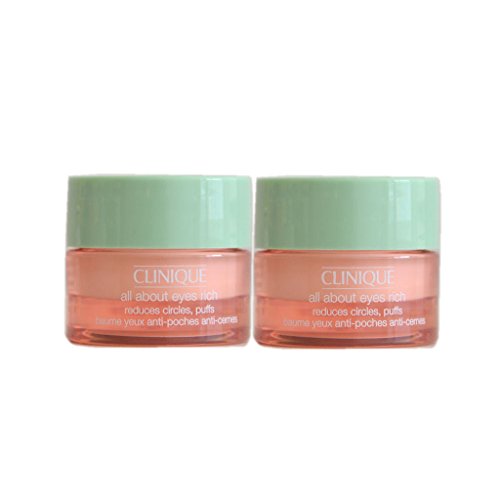 Lot of 2 clinique all about eyes rich 7ml /each *2= total 14ml/0.…