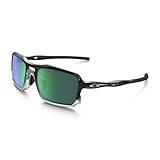 Oakley Men's Triggerman OO9266-02 Non-Polarized Iridium Rectangular Sunglasses, Polished Black, 58.5 mm
