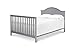 Carter's by DaVinci Nolan 4-in-1 Convertible Crib in Grey, Greenguard Gold Certified, 1 Count (Pack of 1)