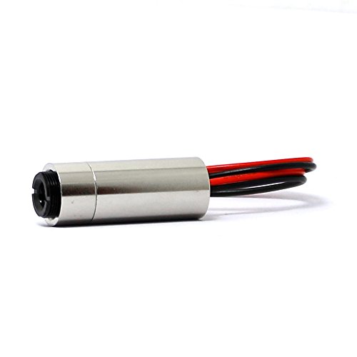 Q-BAIHE 405nm 5mW Violet/Blue Laser Dot Module 12x35mm with Cable - Thumbnail 4