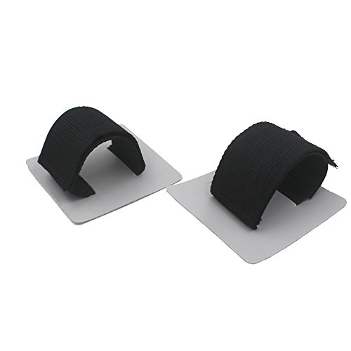 YYST 2 Paddle Holder Oar Holder Patch for PVC Inflatable Boats - Hook & Loop Type Strap