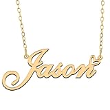 RONKAHSHOW Jason Custom Name Necklace Customized