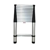 Telesteps 1600 250-Pound Duty Rating Aluminum Telescoping Extension Ladder, 12-1/2-Foot