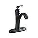 AquaSource Norcroft Oil-Rubbed Bronze 1-Handle 4-in Centerset Commercial Bathroom Faucet