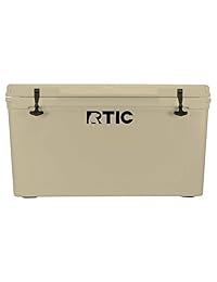 Rtic enfriador, 110 Qt, Bronceado