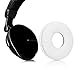 kwmobile 2X Earpads for Sony MDR-V150 / V250 / V300 – PU Leather Replacement Ear Pads for Over-Ear Headphones – Whitethumb 2