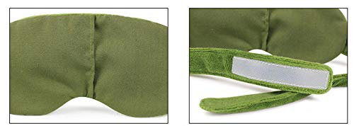 Cartoon Sleep Mask,3D Frog Eye Mask Travel Sleep Soft Padded Shade Cover Rest Relax Blindfold for Children and Adults