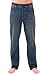 PajamaJeans Mens Pull On Jeans - Elastic Waist Pants Men - Pajama Jeans Denim Straight Leg Sweatpant Jeans Men Pull Up Jeans Jeggings for Men, Straight Leg, Vintage Wash, MD