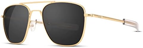 Amazon.com: Versace VE 2252 147187 Gold Metal Pilot Sunglasses