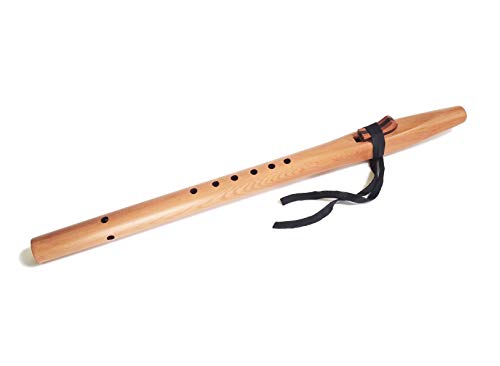 Stellar Basic Flute Key of F# - Native American Style Flute with Carrying Case (Natural Light Cedar) - Thumbnail 7