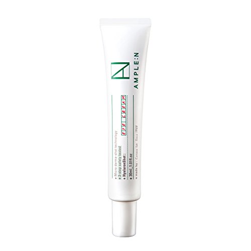 [AMPLE:N] Hyaluron Shot Eye Cream 1.01 fl. oz. (30ml) - Nourishing & Moisturizing Anti Wrinkle Eye Care