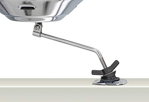 Magma Products, A10-175 Power-Grip Grill Mount, Fishing Rod Holder for Marine Kettles