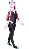 ocarseii Toddler Kids Spider Verse Miles Morales Gwen Jumpsuit Bodysuit Halloween Cosplay Costumes White