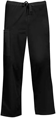 MAZEL UNIFORMS Classic Comfort FIT Unisex Scrub Pant with Drawstring 1,3 and 6 Pack