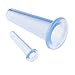Set Kit of 2pcs Small Chinese Medicine Acu Pressure Silicone Therapy Massage Cupping Cups for Deep Face Eyes and Neck Facial Lifting