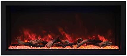 Amantii Indoor/Outdoor Built-In Electric Fireplace (BI-50-DEEP-XT), 50-Inch