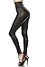 Cemi Ceri Women's Faux Leather High Waist Leggings