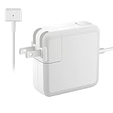 Macbook Air Charger Best Version, Great Replacement 45W Magsafe 2 Magnetic T-Tip Power Adapter Charger for Apple Macbook Air 11-inch and 13-inch 45W MS 2 T-tip(T-Shape)