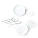 Cake Flower Nail, Grocery House 4PCS Cupcake Icing Cream Decorating Nail Tool Cake Flower Needles, Flower Lifters…