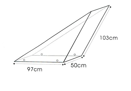 Royal Gardineer Gewebe-Abdeckplane für Rasenmäher – Bild 4