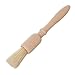 REDECKER Natural Pig Bristle Pastry Brush with Untreated Beechwood Handle for Basting, Glazing and Applying Eggwash, 7-1/4 inches - Pastry Brush for Cooking and Baking, Made in Germany