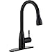 pH7 Single Handle Pull Down Sprayer Kitchen Sink Faucet Oil-Rubbed Bronze Kitchen Faucets with Deck Plate and Docking System