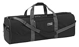 Lewis N Clark Uncharted 900D/Zipper Duffel Bag (Black, 18x36-Inch)