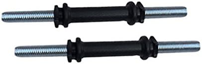 Sixon Sports 1 Pair of Dumbbell Rod with with PVC Nut