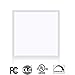 2 Pack 2x2FT Flush Mount LED Flat Panel Light 40W 4200LM 0-10V Dimmable 4000K Natural White, 280W Equiv. Ultra Slim Surface Mount LED Ceiling Troffer Light Fixture, Nationwide Rebate Program Eligible