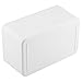 Yosooo Bamboo Tissue Box Modern Look Rectangular Paper Holder Boxes for Bathroom Dining Table Bedroom Storage Organizer(Rectangle), 21cm x 13cm x 9.8cm