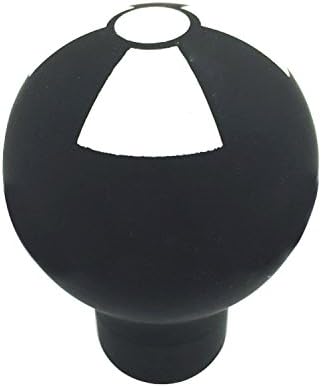 Spherical Shift Knob Car Accessories Resin Manual or Automatic Shift Head Shifter Lever (White)