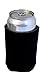 QualityPerfection 50 Black Premium Blank Beer Can Coolers Sleeves Soft Drink Collapsible Insulator Coolers | 30 Colors | Perfect For DIY Projects,Holidays,Events(50, Black)