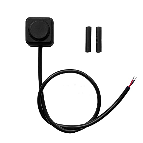 12V 24V Momentary Push Button Switch, Momentary Switch with 11.5 Inch