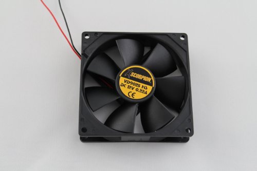 Xscorpion FAN5 12-Volt 5-Inch Square Rotary Cooling Fan