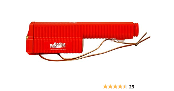 Amazon Com Hot Shot Sabre Six Cattle Prod Handle Replacement The Red One Livestock Prod Replacement Handle Item No Hus Automotive Body Parts Patio Lawn Garden