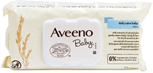 Aveeno Wipes 72 pcs, 6 Packs