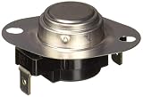 Whirlpool W3391914 Dryer High-Limit Thermostat Original Equipment (OEM) Part, Silver