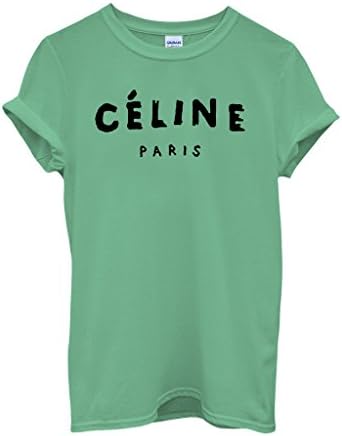 Celine Paris Unisex Top T-Shirt Rihanna Swag Comme Des Fuckdown Geek Meow Hype