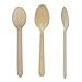 Envirolines Heavy Weight Disposable Wooden Spoon, Bag of 50