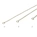 BENIQUE 14K Gold Filled Necklace Extender - Fine Chain, Durable Strong Removable, Made in USA, Set of 3 (14K Gold Filled/Set 2