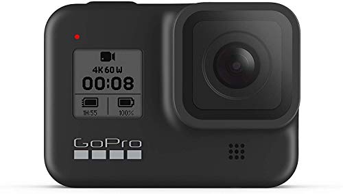 Ritz-Gear-HERO8-Black-Waterproof-Action-Camera-with-Touch-Screen-4K-Ultra-HD-Video-12MP-Photos-1080p-Live-with-Accessory-Bundle-2-Extra-Batteries-Sandisk-64GB-MicroSDHC-U3-Ritz-Gear-Reader