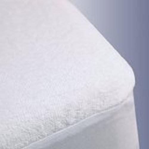 LinenwalaMattress Protector with 12โ deep Pocket Fitted Sheet Style 100% Waterproof, Hypoallergenic, Breathable, Noiseless, No Crinkling, Allergy &Vinyl Free Short Queen, White Solid