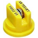 TeeJet XR11002VS Extended Range Spray Tip, 0.12-0.24 GPM, 20-60 psi, Stainless Steel - Yellow