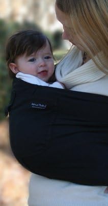 Karma Baby Organic Cotton Twill Baby Sling - Black - Size Medium