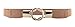 VOCHIC Womens Skinny Dress Belt for Ladies Fashion Elastic Waist Band Belts Gold Buckle