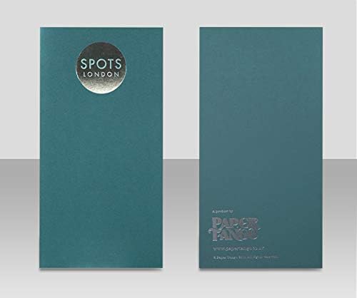 Spots London The Shard pop-up card, Navy cover and ivory inner pop-up, 103mm x 213mm - Image 3