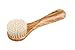 Redecker Natural Pig Bristle Face Brush with Waxed Olive Wood Handle, 6-1/8-Inches
