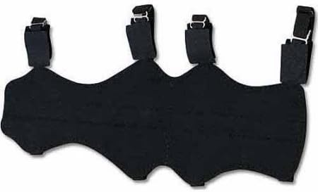 12 Deluxe Archery Armguard Black