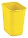 Rubbermaid Commercial Untouchable Recycling Lid, Bottles/Cans, Yellow, 2018375
